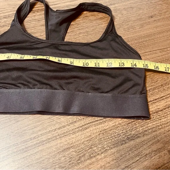 Victoria's Secret Black Racerback Tank with Supportive Band - Picture 6 of 6